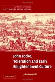 Tapa de John Locke, Toleration and Early Enlightenment Culture