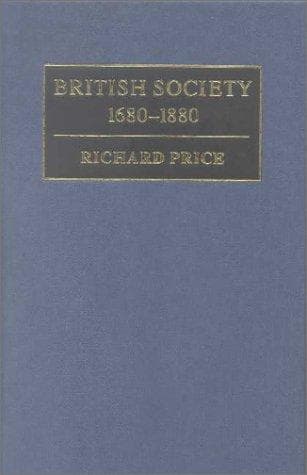 Tapa de British Society 1680-1880
