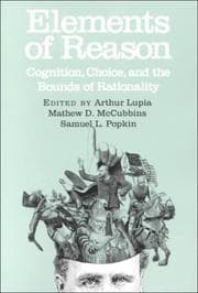 Tapa de Elements of reason
