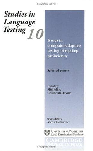 Tapa de Studies in Language Testing 10