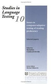 Tapa de Studies in Language Testing 10
