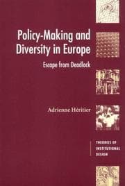 Tapa de Policy-making and diversity in Europe