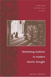 Tapa de Rethinking tradition in modern Islamic thought