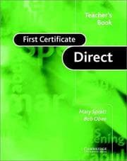 Tapa de First Certificate Direct