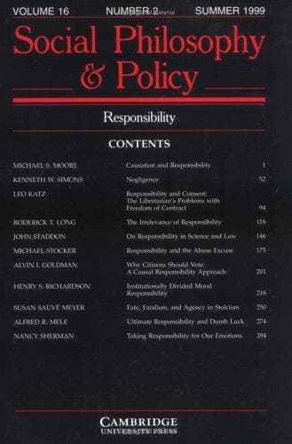 Tapa de Responsibility