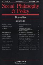 Tapa de Responsibility