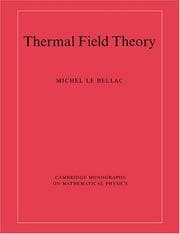 Tapa de Thermal field theory
