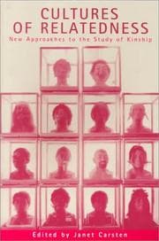 Tapa de Cultures of Relatedness