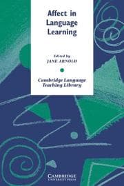 Tapa de Affect in Language Learning (Cambridge Language Teaching Library)