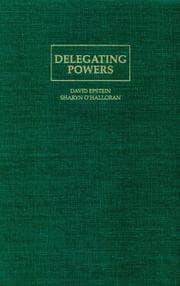 Tapa de Delegating powers