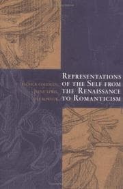 Tapa de Representations of the Self from the Renaissance to Romanticism