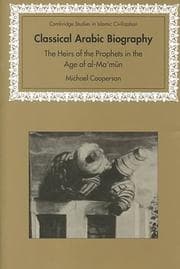 Tapa de Classical Arabic biography