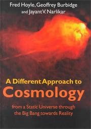 Tapa de A different approach to cosmology