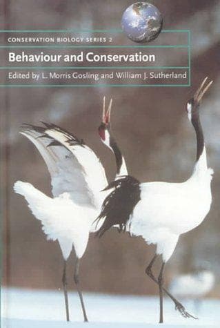 Tapa de Behaviour and Conservation (Conservation Biology)