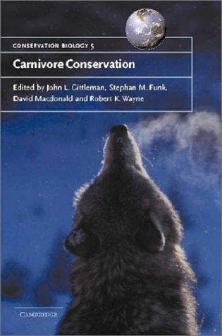 Tapa de Carnivore Conservation (Conservation Biology)