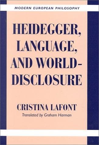 Tapa de Heidegger, language, and world-disclosure