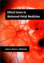 Tapa de Ethical Issues in Maternal-Fetal Medicine