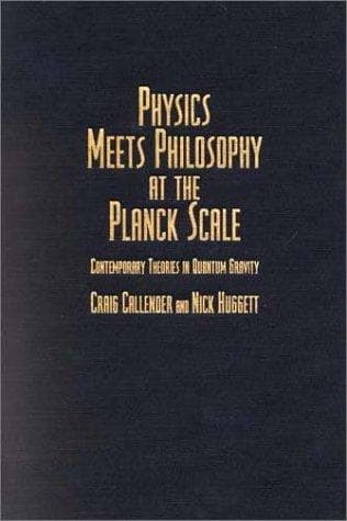 Tapa de Physics meets philosophy at the Planck scale
