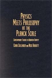 Tapa de Physics meets philosophy at the Planck scale
