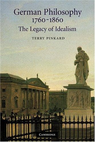 Tapa de German Philosophy 17601860
