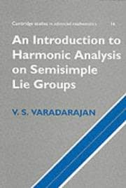 Tapa de Introduction to Harmonic Analysis on Semisimple Lie Groups