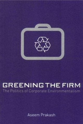 Tapa de Greening the Firm