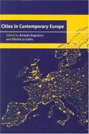 Tapa de Cities in contemporary Europe