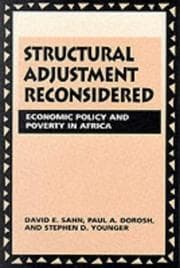 Tapa de Structural Adjustment Reconsidered