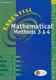 Tapa de Essential Mathematical Methods 3 & 4