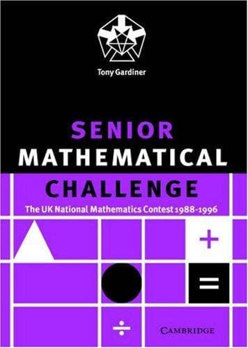 Tapa de Senior Mathematical Challenge