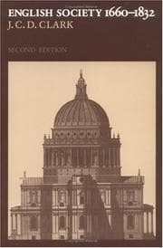 Tapa de English Society, 16601832