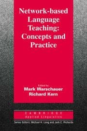 Tapa de Network-based language teaching