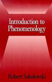 Tapa de Introduction to Phenomenology