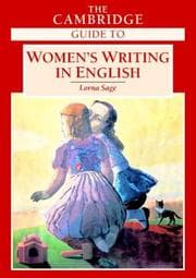 Tapa de The Cambridge guide to women's writing in English