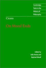 Tapa de On moral ends