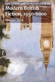 Tapa de The Cambridge introduction to modern British fiction, 1950-2000