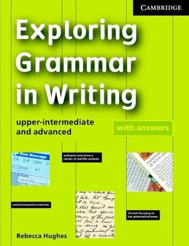 Tapa de Exploring Grammar in Writing