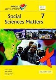 Tapa de Social Sciences Matters Grade 7 Learner's Book