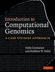 Tapa de Introduction to computational genomics