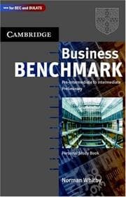 Tapa de Business Benchmark Pre-Intermediate to Intermediate Personal Study Book BEC and BULATS Edition