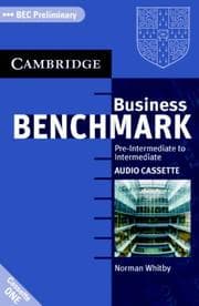 Tapa de Business Benchmark Pre-Intermediate to Intermediate Audio Cassettes BEC Preliminary Edition