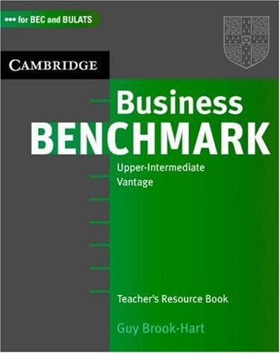 Tapa de Business Benchmark Upper Intermediate Teacher's Resource Book