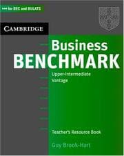 Tapa de Business Benchmark Upper Intermediate Teacher's Resource Book