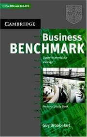 Tapa de Business Benchmark Upper Intermediate Personal Study Book BEC and BULATS Edition (Bec and Bulats)
