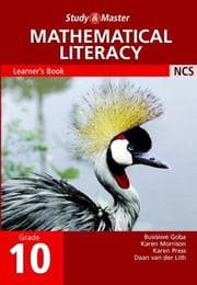 Tapa de Study and Master Mathematical Literacy Grade 10 Learner's Book