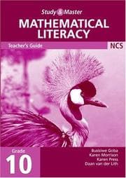 Tapa de Study and Master Mathematical Literacy Grade 10 Teacher's Book