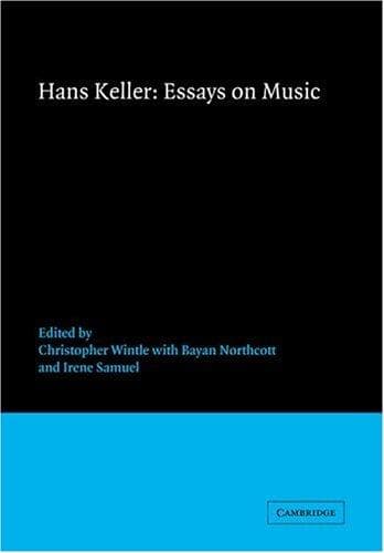 Tapa de Essays on music