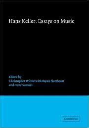Tapa de Essays on music