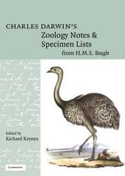 Tapa de Charles Darwin's zoology notes & specimen lists from H.M.S. Beagle
