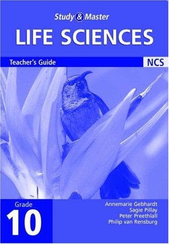 Tapa de Study and Master Life Sciences Grade 10